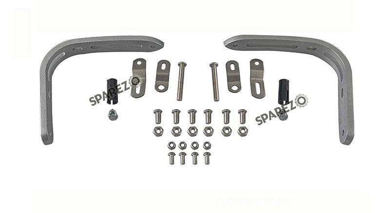 Fit For Royal Enfield Shotgun 650 Tinted Black Color Hand Guard Kit