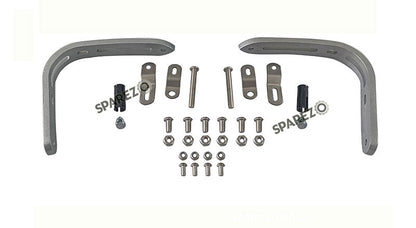 Fit For Royal Enfield Shotgun 650 Tinted Black Color Hand Guard Kit