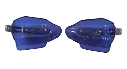 Fit For Royal Enfield Shotgun 650 Tinted Blue Color Hand Guard Kit