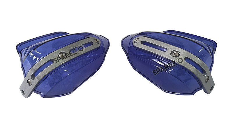 Fit For Royal Enfield Shotgun 650 Tinted Blue Color Hand Guard Kit