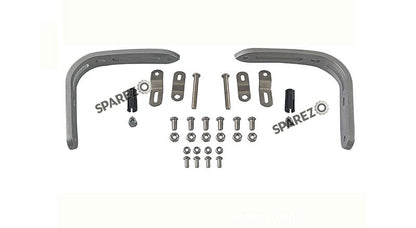 Fit For Royal Enfield Shotgun 650 Tinted Blue Color Hand Guard Kit