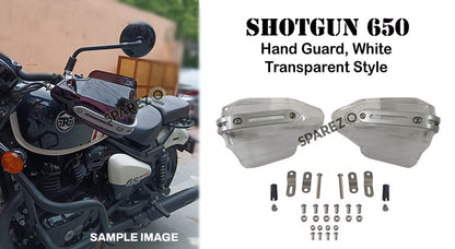 Fit For Royal Enfield Shotgun 650 Transparent Style Hand Guard Kit