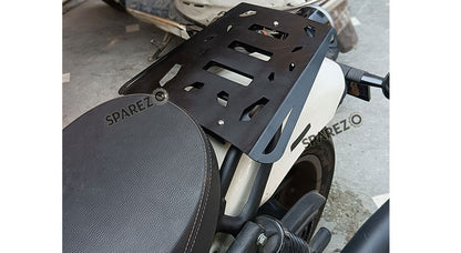 Fit For Royal Enfield Shotgun 650 Vermillion Solo Expedition Rack Plate Black