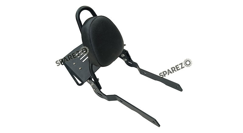 Fit For Royal Enfield Shotgun 650 Touring Backrest With Luggage Rack Black