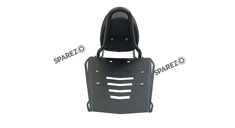 Fit For Royal Enfield Shotgun 650 Touring Backrest With Luggage Rack Black