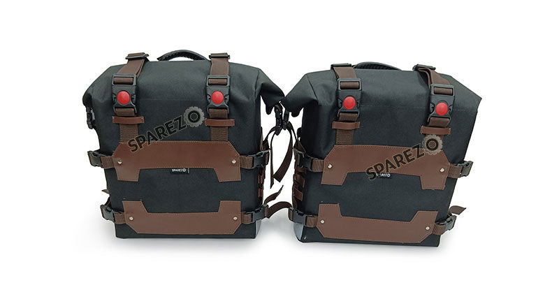 For Royal Enfield Himalayan 450 Trail Pannier Bags and Duffle Bag with Stays D2