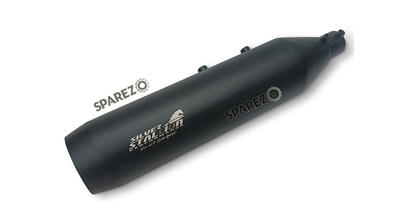 Fit For Royal Enfield Bear 650 Stainless Steel Exhaust Silencer Black