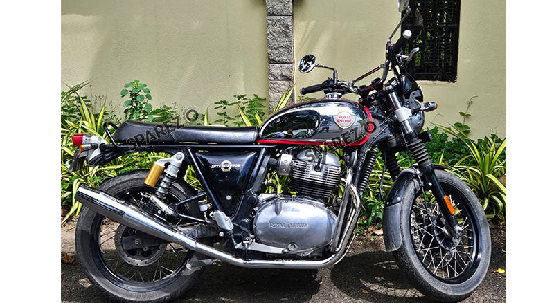 For Royal Enfield GT and Interceptor 650 Silver Stallion Exhaust Silencer LH RH