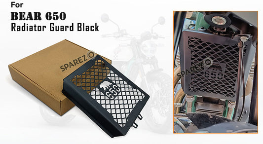 Fit For Royal Enfield Bear 650 Radiator Guard Grill Black
