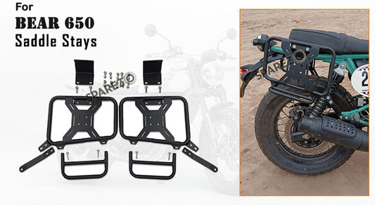 Fit For Royal Enfield Bear 650 Pannier Mounting Black