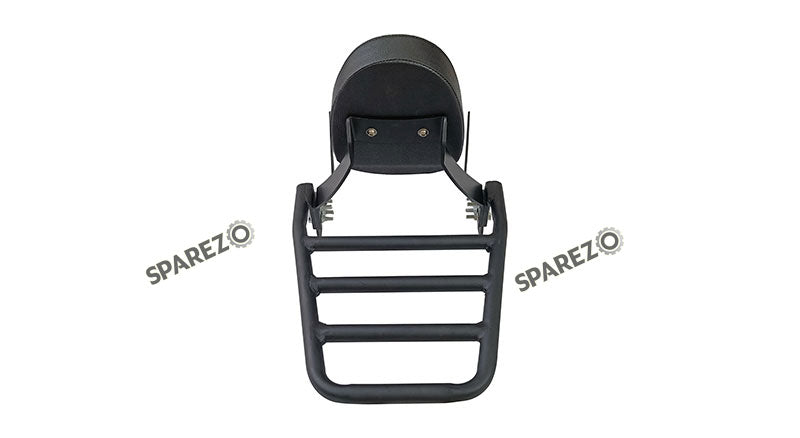 Fit For Royal Enfield Classic 650 Rear Luggage Rack With Backrest Black