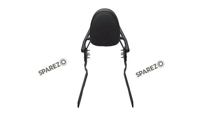 Fit For Royal Enfield Classic 650 Rear Luggage Rack With Backrest Black