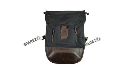 For Royal Enfield Classic 650 Genuine Leather Pannier Black and Brown Bags With Mounting