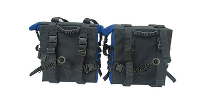 For Royal Enfield Classic 650 Canvas Pannier Bags With Mounting