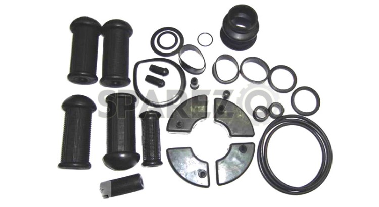 Royal Enfield 350cc Complete Rubber Kit 26 Pcs - SPAREZO