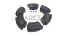 Royal Enfield 6Pcs Cush Rubbers Rear Wheel Early Models - SPAREZO