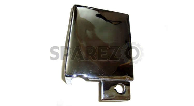 Royal Enfield Electric Start Chromed Battery Cover - SPAREZO