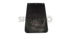 Royal Enfield Rear Mudguard Rubber Mud Flap With Logo Embossed - SPAREZO