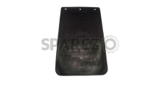 Royal Enfield Rear Mudguard Rubber Mud Flap With Logo Embossed - SPAREZO