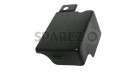 Battery Cover Lockable Steel Black Royal Enfield Electra Kick Start Bikes - SPAREZO