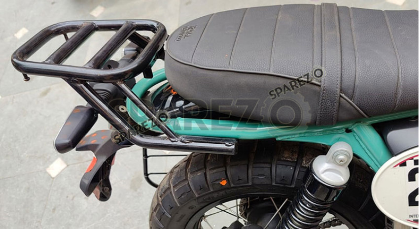 Fit For Royal Enfield Bear 650 Rear Luggage Rack Carrier Black