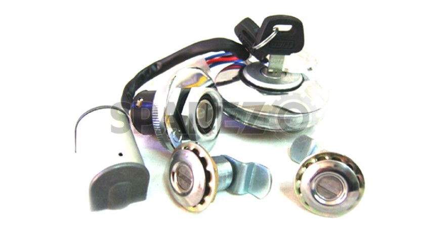Royal enfield lock set online sale