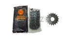 Royal Enfield 102 Link Chain & 18T Front Sprocket For Classic 500cc Model - SPAREZO