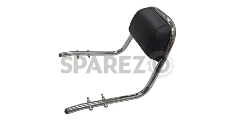 Royal Enfield Padded Cushioned Backrest Custom Made - SPAREZO