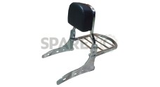 Royal Enfield Bullet Classic 350cc 500cc Harley Style Backrest Chrome