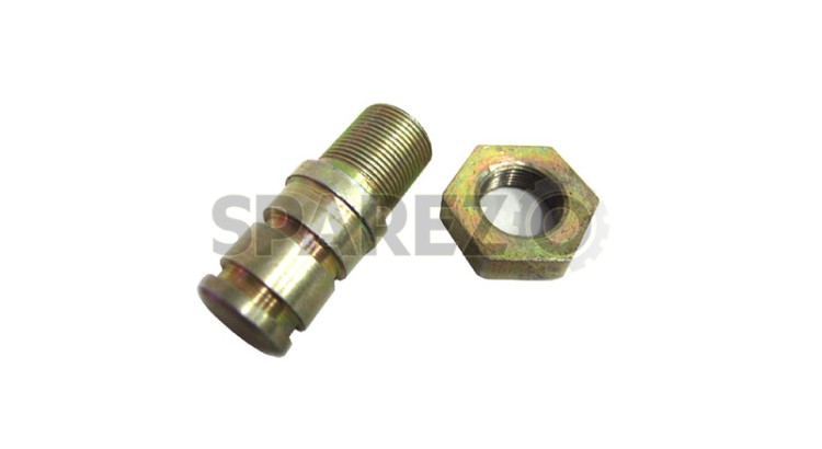 Royal Enfield 350cc Models Front Brake Shoe Pivot Pin And Nut - SPAREZO