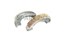 Royal Enfield 350cc Front Brake Shoe With Lining Springs - SPAREZO