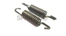 Royal Enfield 350cc Front Brake Shoe With Lining Springs - SPAREZO