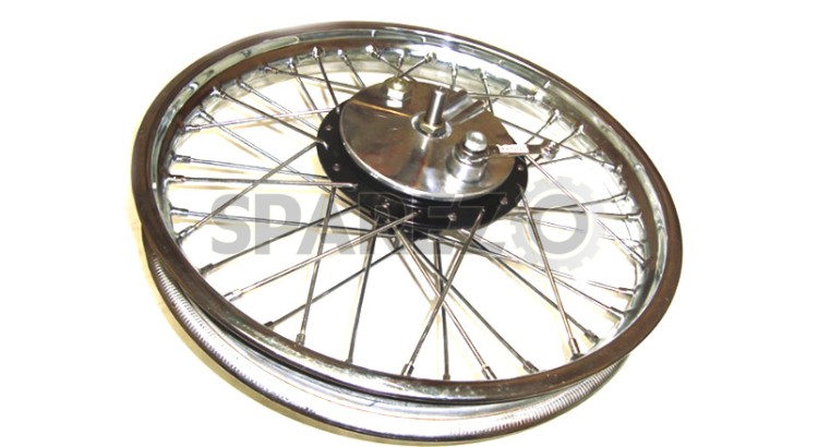 Royal Enfield Half Width Front Wheel And Brake Complete Assembly - SPAREZO