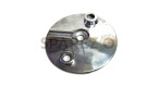 Royal Enfield Front Brake Cover Plate 6" Silver - SPAREZO