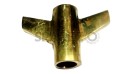 New Royal Enfield Brass Rear Brake Rod Wing Nut - SPAREZO