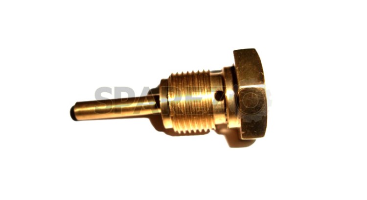 Brass Oil Feed Plug Custom Made Royal Enfield - SPAREZO