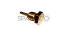Brass Oil Feed Plug Custom Made Royal Enfield - SPAREZO