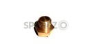 Brass Chain Case Inspection Plug Royal Enfield - SPAREZO