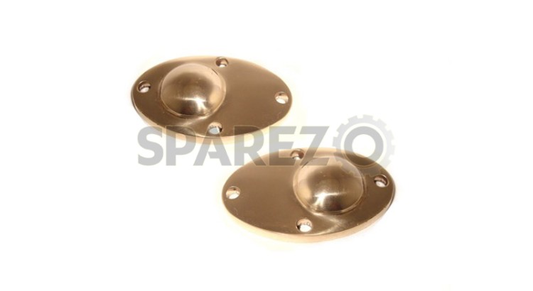 Royal Enfield Brass Oil Pump Cover Plate - SPAREZO