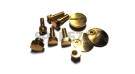 Royal Enfield Customised Brass Nuts Studs Cap Bolt Kit - SPAREZO