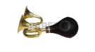 Universal Small Double Brass Horn Car, Bike, Bicycle, Pedal Car, Motor Scooter - SPAREZO