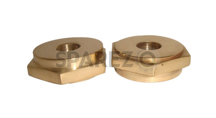 Royal Enfield Pure Part of Brass Pair Swinging Arm Nut - SPAREZO
