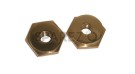 Royal Enfield Pure Part of Brass Pair Swinging Arm Nut - SPAREZO