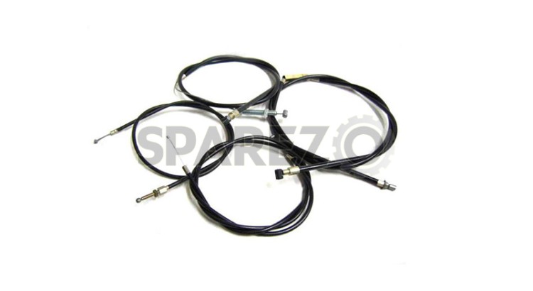 Royal Enfield 4 Speed Control Cable Kit - SPAREZO