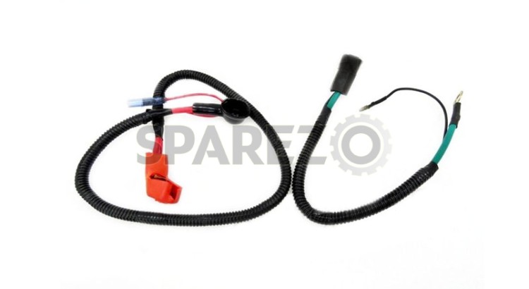 Royal Enfield Bullet Cable Assembly Battery Set - SPAREZO