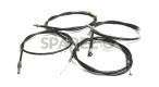 Royal Enfield Bullet New Cable Kit Brake, Clutch, Decompressor & Throttle Cables - SPAREZO