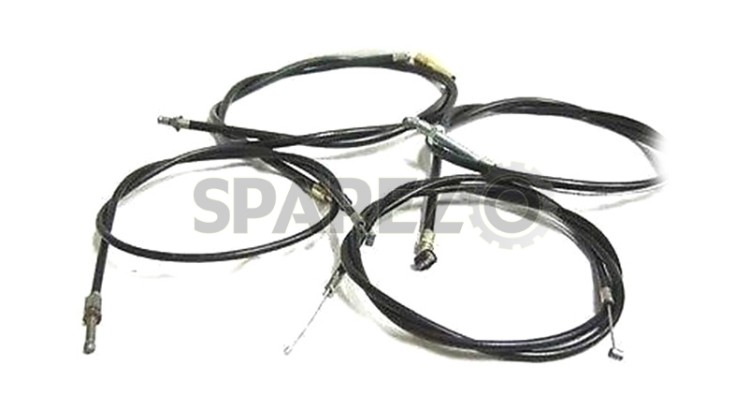 Royal Enfield Bullet New Cable Kit Brake, Clutch, Decompressor & Throttle Cables - SPAREZO