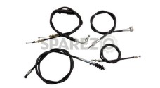 Clutch Throttle Decompressor Speedo Royal Enfield Classic Complete Cable Kit