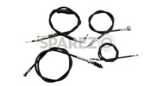 Clutch Throttle Decompressor Speedo Royal Enfield Classic Complete Cable Kit - SPAREZO