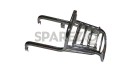 Royal Enfield Chrome Rear Luggage Carrier Unit, Tail Light Guard - SPAREZO